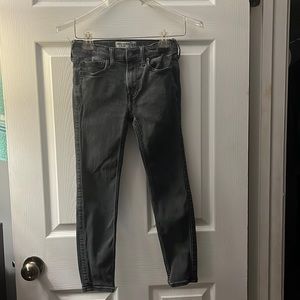 Abercrombie Kids Super Skinny Boys 9/10 Grey/Black Jeans